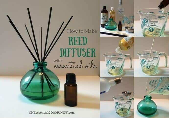 How to Make a Reed Diffuser with Essential Oils fb