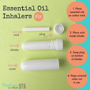 DIY essential oil inhalers-- These inhalers are extremely easy use to make and use. I love how convenient they are to carry in my purse so that I always have them when I need it.