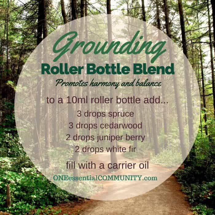 "grounding" roller bottle blend promotes harmony and balance-- LOVE this!! amazing find! there are tons of great roller bottle blends {and FREE super cute labels} for all kinds of emotions-- calm, focus, grounding, balance, gratitude, happy, energy, comfort, motivation, courage, confidence, cheer, creativity, and more!! 