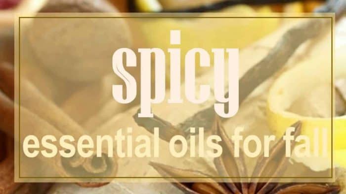 spicy essential oils for fall