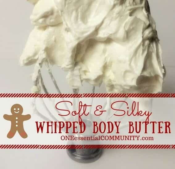 gingerbread whipped body body made with essential oil