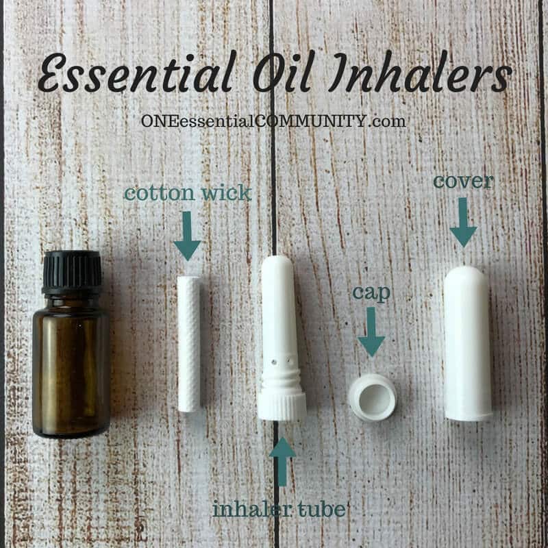 24 Essential Oil Inhaler Recipes {FREE Printable Labels} - One ...