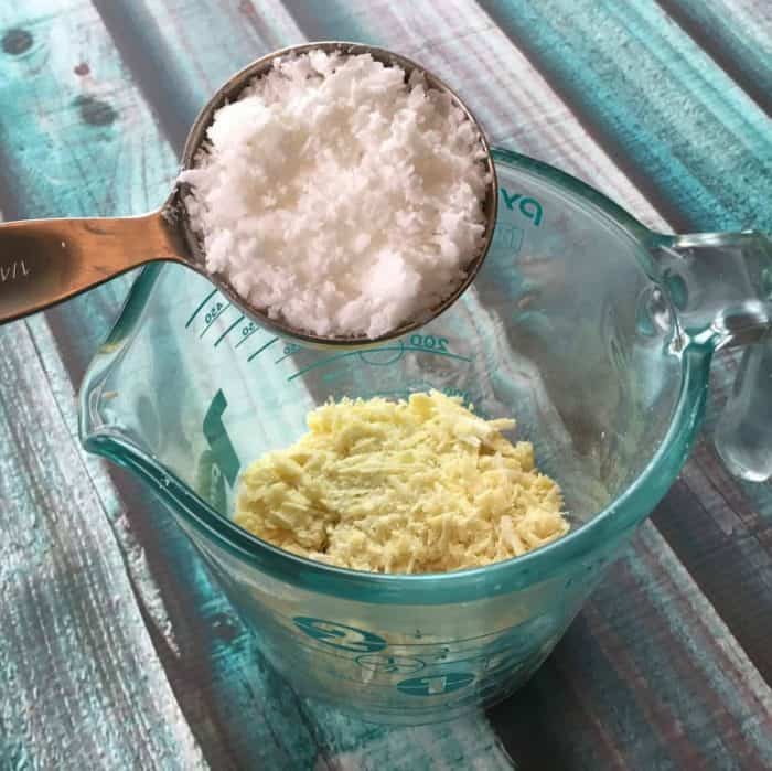 These DIY bath melts are loaded with decadent butters and good-for-your-skin essential oils. Plus they smell amazing! click for the recipe and step-by-step instructions to make these super moisturizing, skin softening, and great-smelling bath melts.