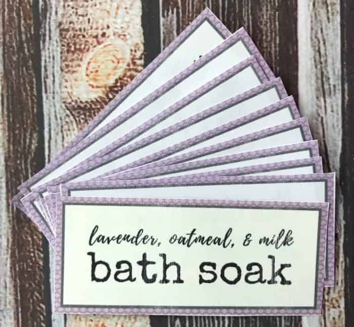 DIY oatmeal milk bath soothes dry, irritated skin plus it has the great calming aroma of lavender essential oil