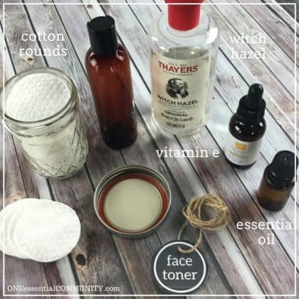 Simple DIY Facial Toner - One Essential Community