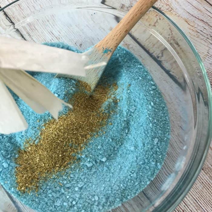 This homemade foot scrub has extra "oomph" to get dry, cracked heels and tough soles sandal ready. And it smells amazing!! made with lemongrass, chamomile, and lavender essential oils.