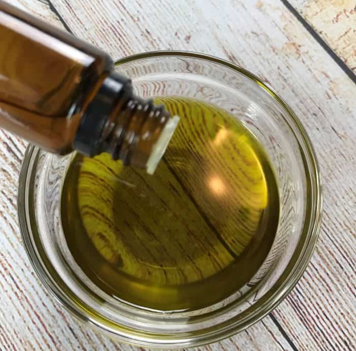 This homemade foot scrub has extra "oomph" to get dry, cracked heels and tough soles sandal ready. And it smells amazing!! made with lemongrass, chamomile, and lavender essential oils.