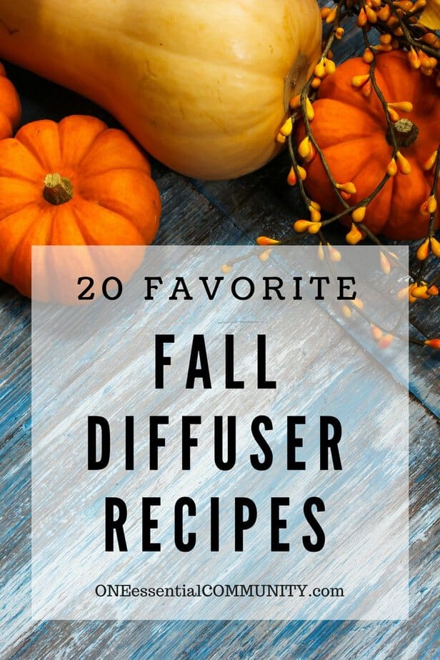 20 Best Fall Diffuser Blends {FREE PRINTABLE Of Diffuser Recipes} - ONE ...