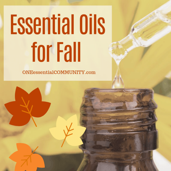 essential oils for fall