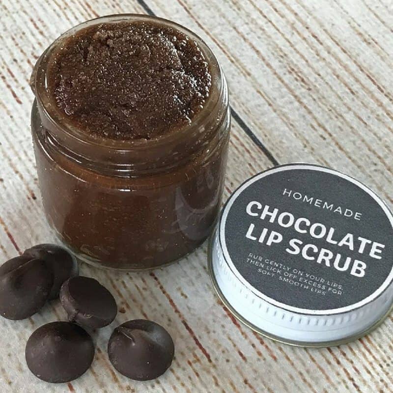 Homemade Chocolate Lip Scrub Recipe With Essential Oil One