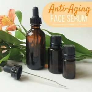 essential oil face serum
