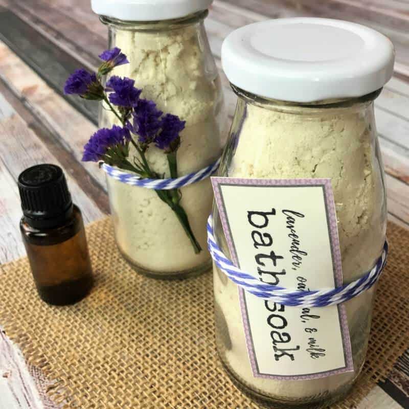 Lavender, Oatmeal, & Milk Bath Soak for Dry Skin - One  