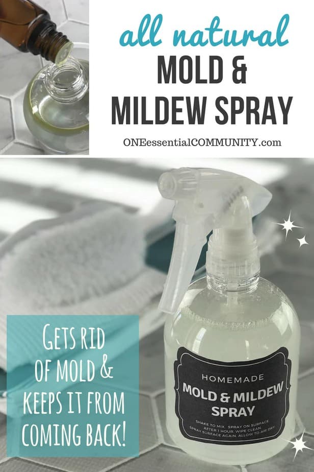 Anti Mold Mildew Spray One Essential Community Homemade Mold Mildew Spray That S Easy To Make With Just Essential Oils And Vinegar