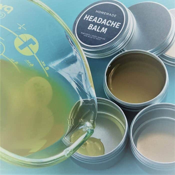 This one natural headache relief balm stops headache pain from all kinds of headaches - tension, stress, allergy-triggered, hormones (PMS and menopause), migraine, and sinus headaches. it's an easy DIY made with the natural goodness of essential oils. #essentialoils #essentialoilrecipes #DIYrecipes #yleo #doterra #essentialoiluses #naturalremedies #headacheremedies #headacherelief #headacheessentialoil #headache