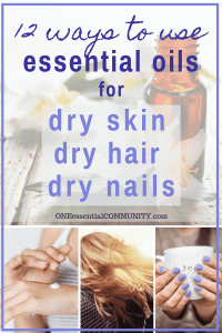 12 natural remedies using essential oils to help moisturize, soothe, and nourish dry skin, hair, and nails- DIY recipes for whipped body butter, super creamy dry hand lotion, dry shampoo, essential oil nail serum, lotion bars, homemade face wash, DIY face serum, moisturizing hand soap, and more! {essential oil recipes, doTERRA, Young Living, Plant Therapy, natural beauty recipes} #doTERRA #YoungLiving #DIYrecipes #DIYbeauty #essentialoils