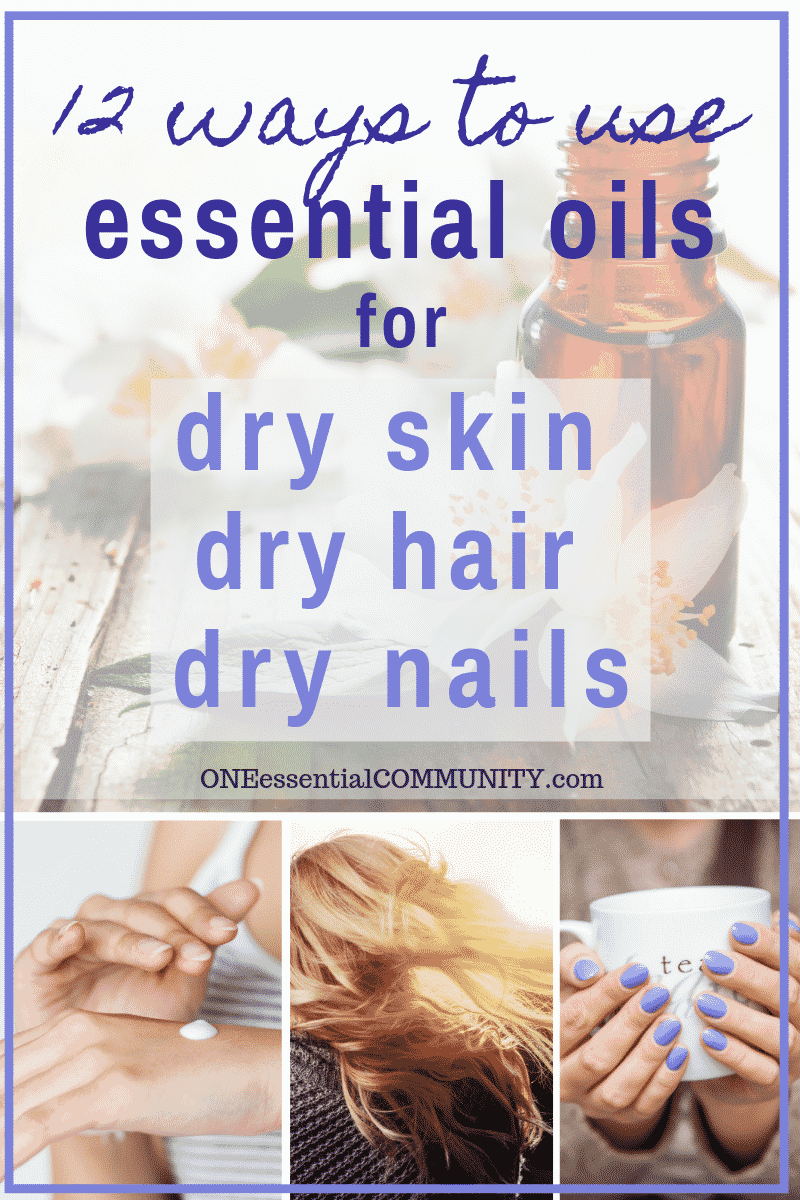 12 natural remedies using essential oils to help moisturize, soothe, and nourish dry skin, hair, and nails- DIY recipes for whipped body butter, super creamy dry hand lotion, dry shampoo, essential oil nail serum, lotion bars, homemade face wash, DIY face serum, moisturizing hand soap, and more! {essential oil recipes, doTERRA, Young Living, Plant Therapy, natural beauty recipes} #doTERRA #YoungLiving #DIYrecipes #DIYbeauty #essentialoils