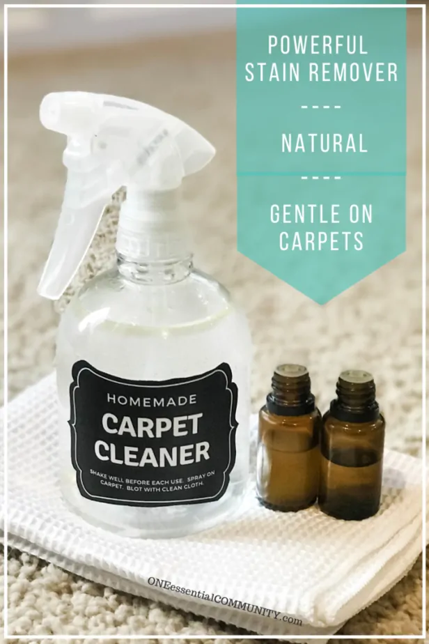 DIY natural stain remover for carpet