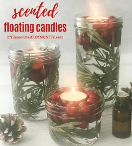 how to make candles with essential oils 💐 
