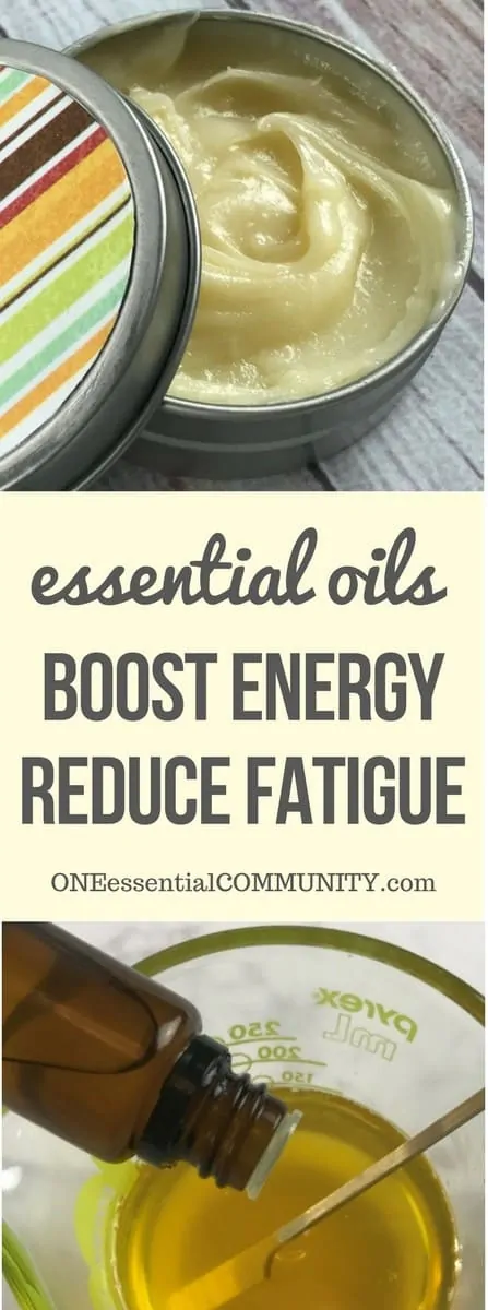 boost energy and reduce fatigue with essential oil energy boosting cream