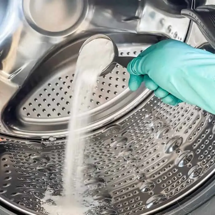 adding borax to washing machine